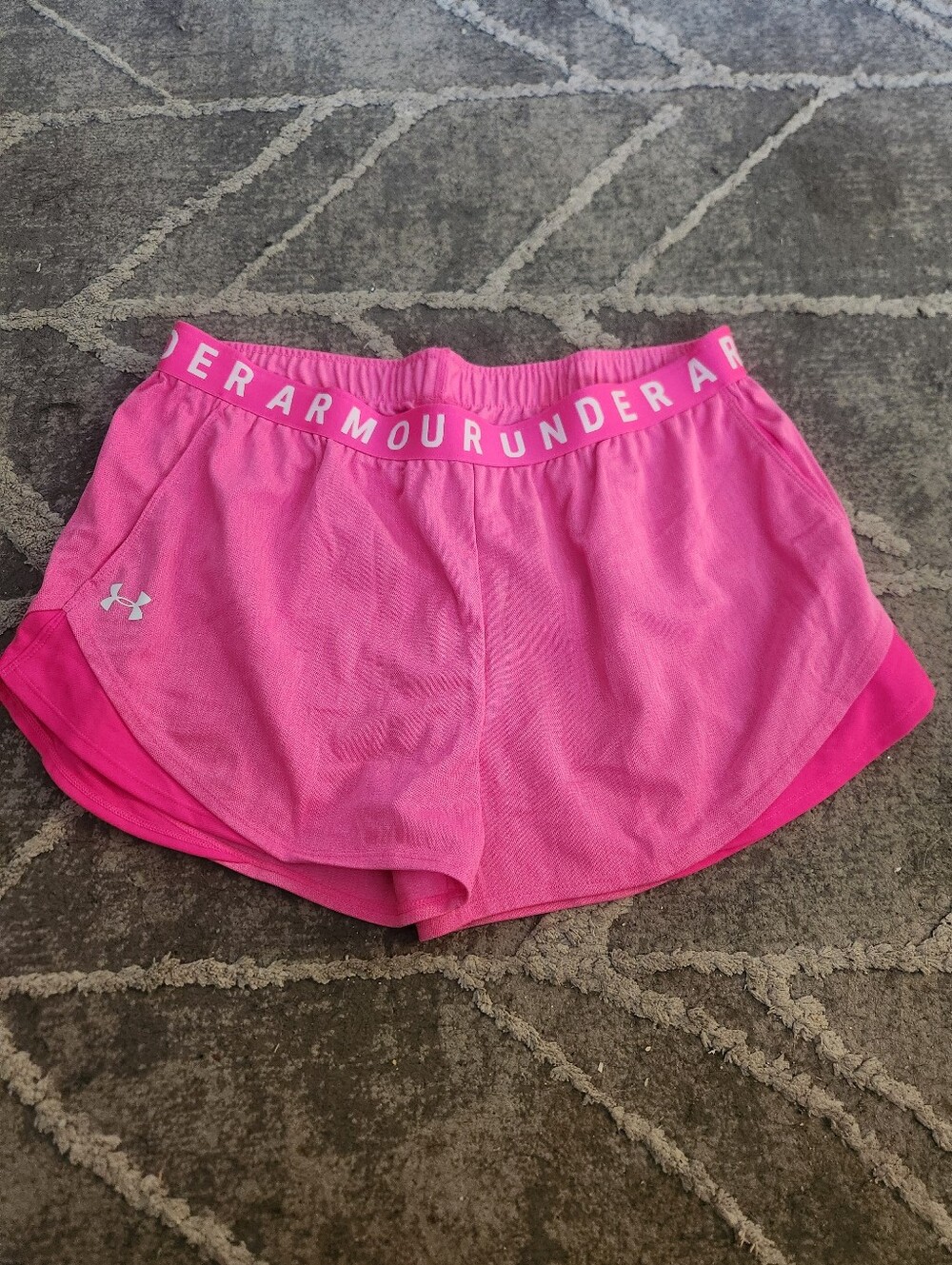 Under Armour Hot Pink Women's Athletic Shorts